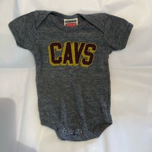 Homage Cavs Onesie